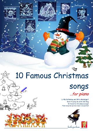 10 FAMOUS CHRISTMAS SONGS FOR PIANO
