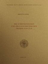 Die submykenischen und protogeometrischen Gräber von Elis