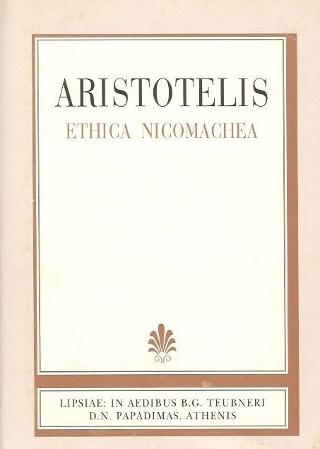 Aristotelis Ethica Nicomachea (Αριστοτέλους Ηθικά Νικομάχεια)