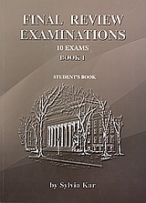 Final Review Examinations for the Michigan Proficiency