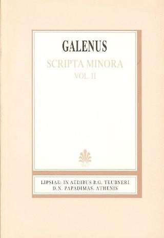 Galenus scripta minora (Γαληνού έργα ελάσσονα)