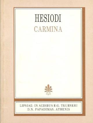 Hesiodi carmina (Ησιόδου άσματα)