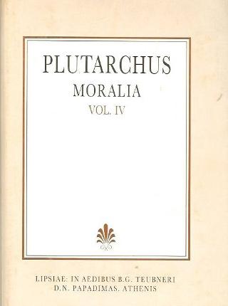 Plutarchi moralia (Πλουτάρχου ηθικά)