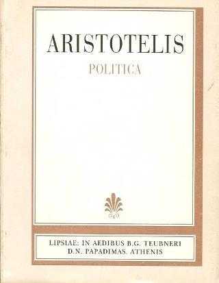 Aristotelis Politica (Αριστοτέλους Πολιτικά)