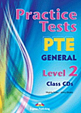 Practice Test PTE General Level 2: Class Audio CDs