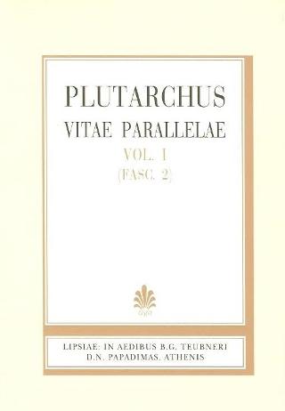 Plutarchi. vitae parallelae, vol. I, fasc. 2 (Πλουτάρχου βίοι παράλληλοι, , τεύχος 2)