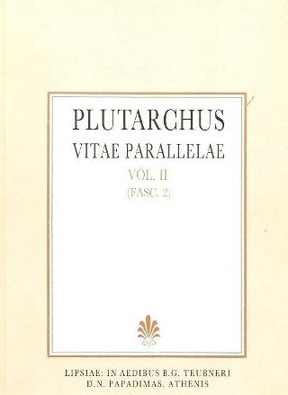 Plutarchi. vitae parallelae, vol. II, fasc. 2 (Πλουτάρχου βίοι παράλληλοι, τεύχος 2)