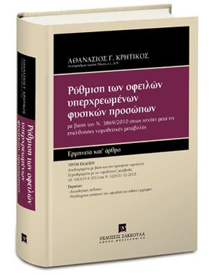 Pύθμιση των οφειλών υπερχρεωμένων φυσικών προσώπων