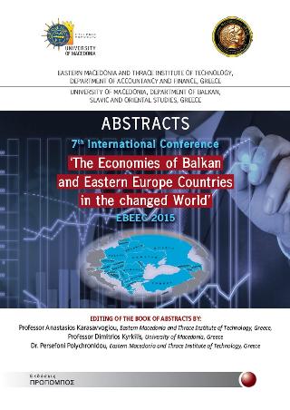 The Economies of Balcan and Eastern Europe Countries in the changed World