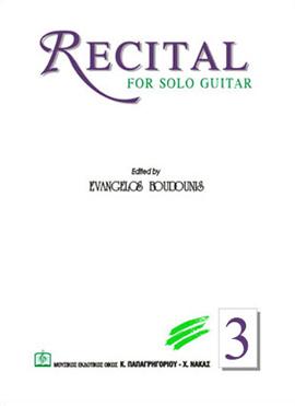RECITAL for solo Guitar