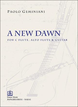 A NEW DAWN for C Flute, Alto Flute & Guitar