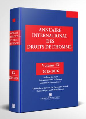 Annuaire International Des Droits De L’Homme – ΙΧ