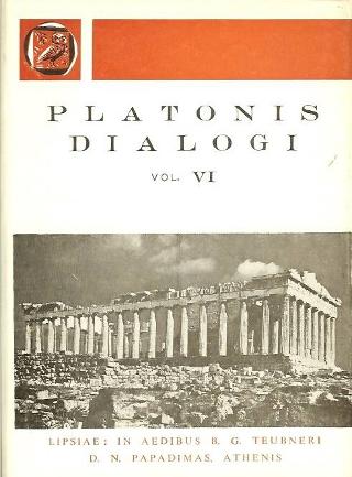 Platonis dialogi (Πλάτωνος διάλογοι)