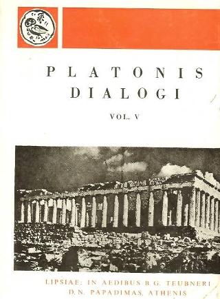 Platonis dialogi (Πλάτωνος διάλογοι)