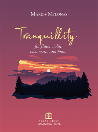 Tranguillity for flute, violin, violoncello and piano