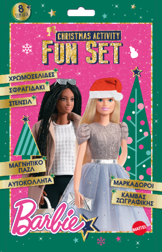 Christmas Activity Fun Set – Barbie