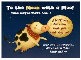 To the Moon with a Moo!