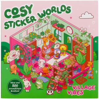 Cosy sticker worlds
